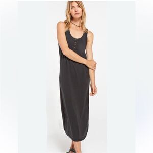 Nation LTD Sleeveless 100% Pima Cotton Midi Dress